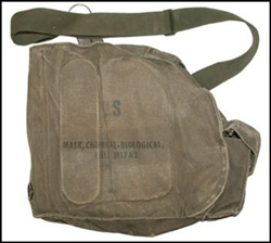 U.S. Military M17A1 Gas Mask Carrier Bag